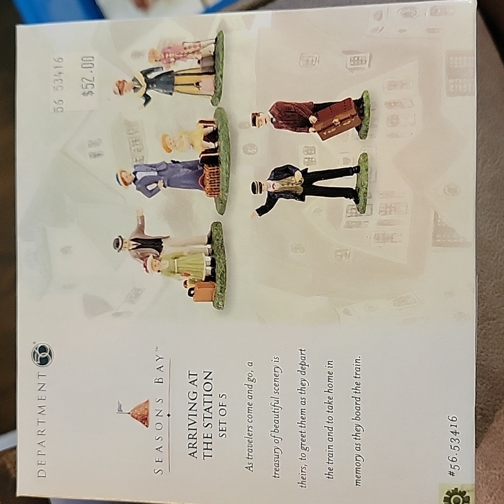 NIB Department 56 "Arriving at the Station " Seasons Bay Series